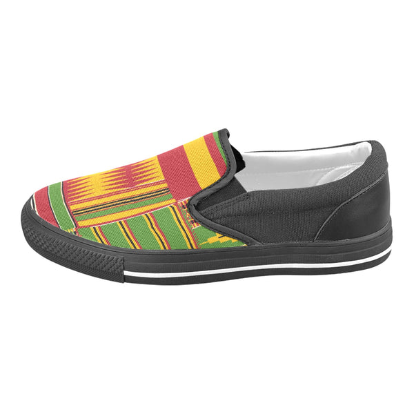 Men's Slip-on Canvas Shoes (Model 019)