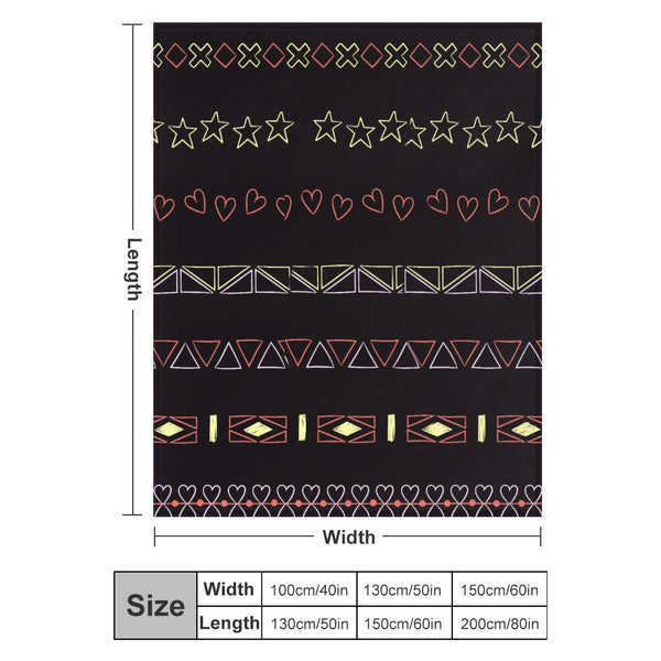 Super Soft Flannel Blanket Multiple Sizes