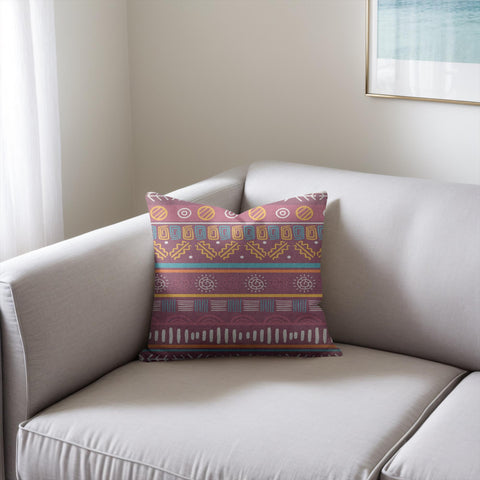 Akwete Print Woven Pillows